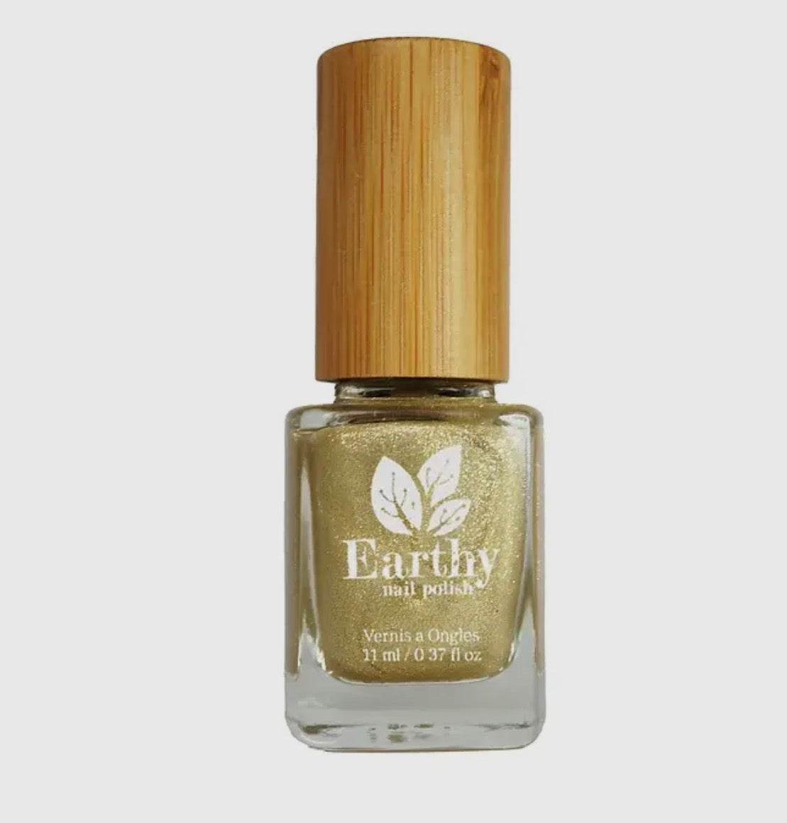 Freyja Shimmering Gold Nail Polish, 11 mL