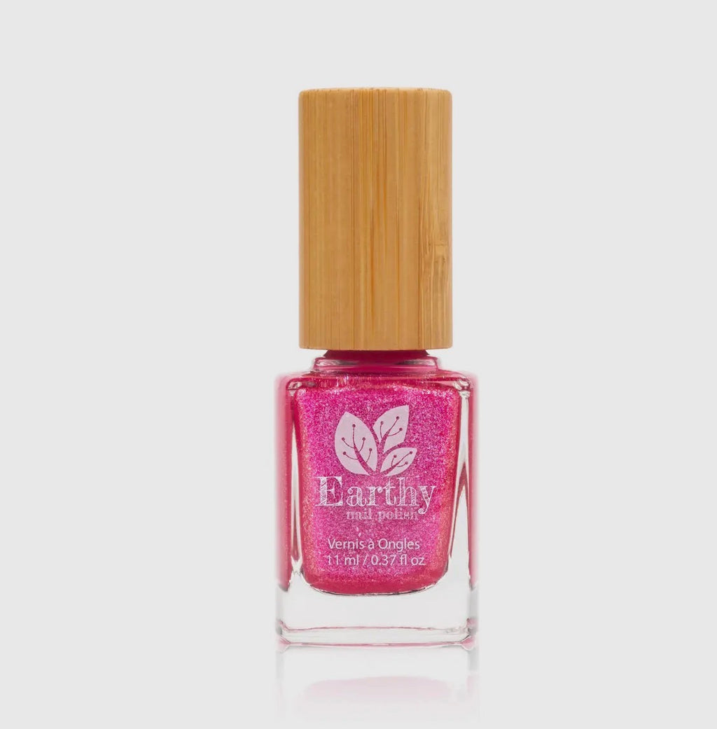 Jaipur Vivid Pink Glitter Nail Polish, 11 mL