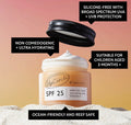 Spf 25 Mineral Sunscreen Reef Safe Vegan Eco Friendly Cream