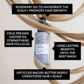 Scalp + Hair Oil Treatment - Heat Damage, Growth, Split Ends